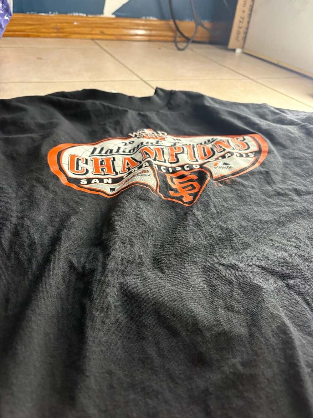 Super crazy Majestic San Francisco Giants 2010 National League Champions World S